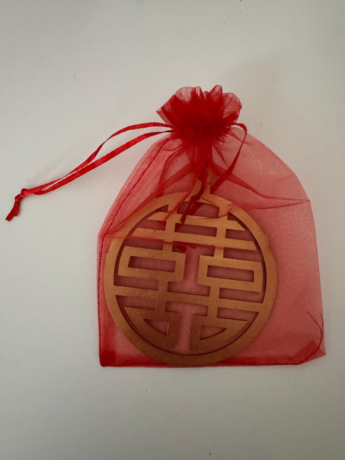 Double Happiness Ornament, Wedding Favor, Christmas Decoration, Chinese New Year