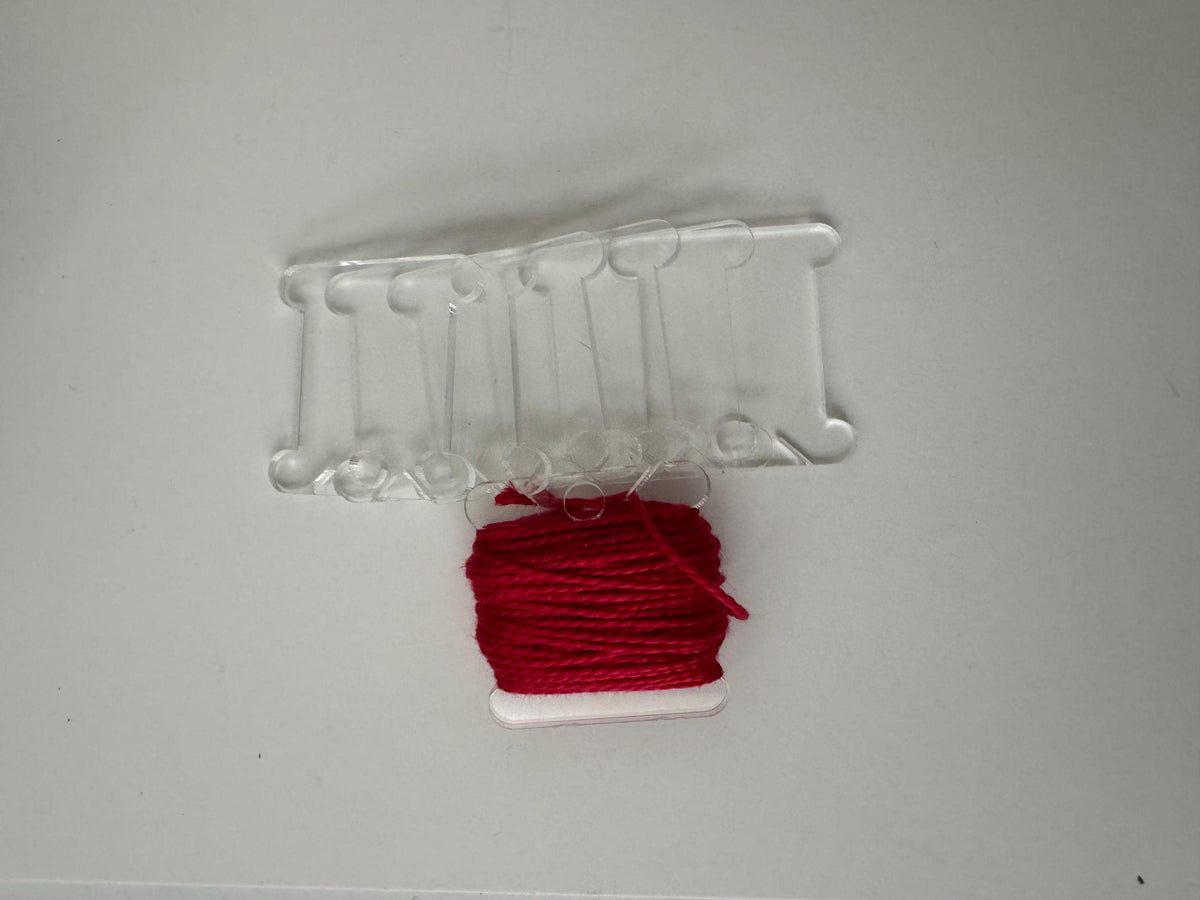 Clear Acrylic Embroidery Floss Bobbins:, Compatible with Pip & Chip System
