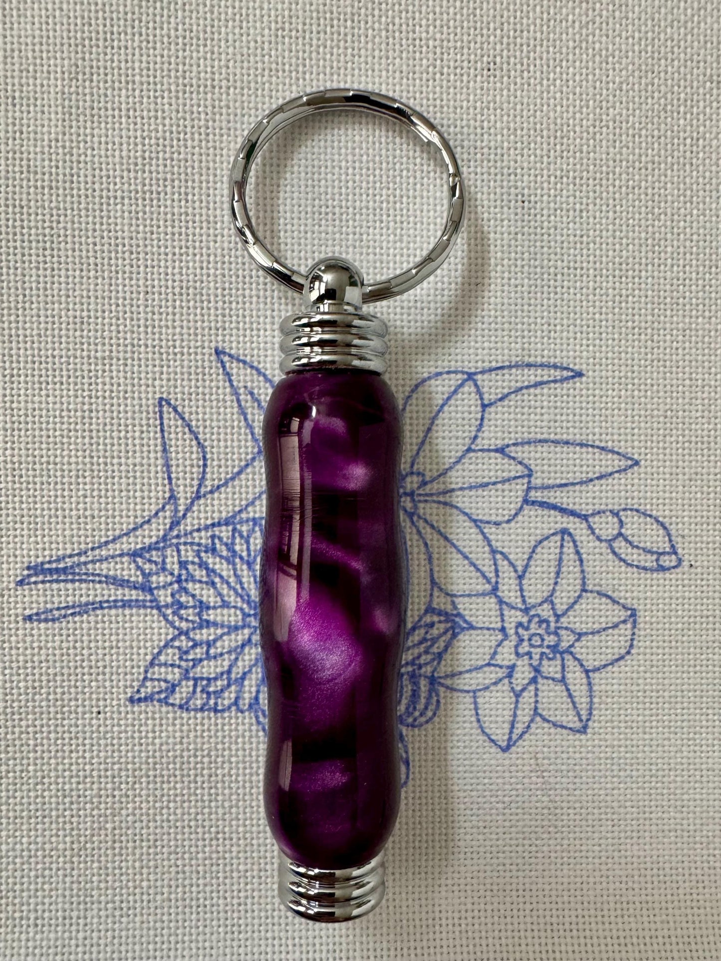Acrylic Needle Case Keychain: Magnetic Needle Holder