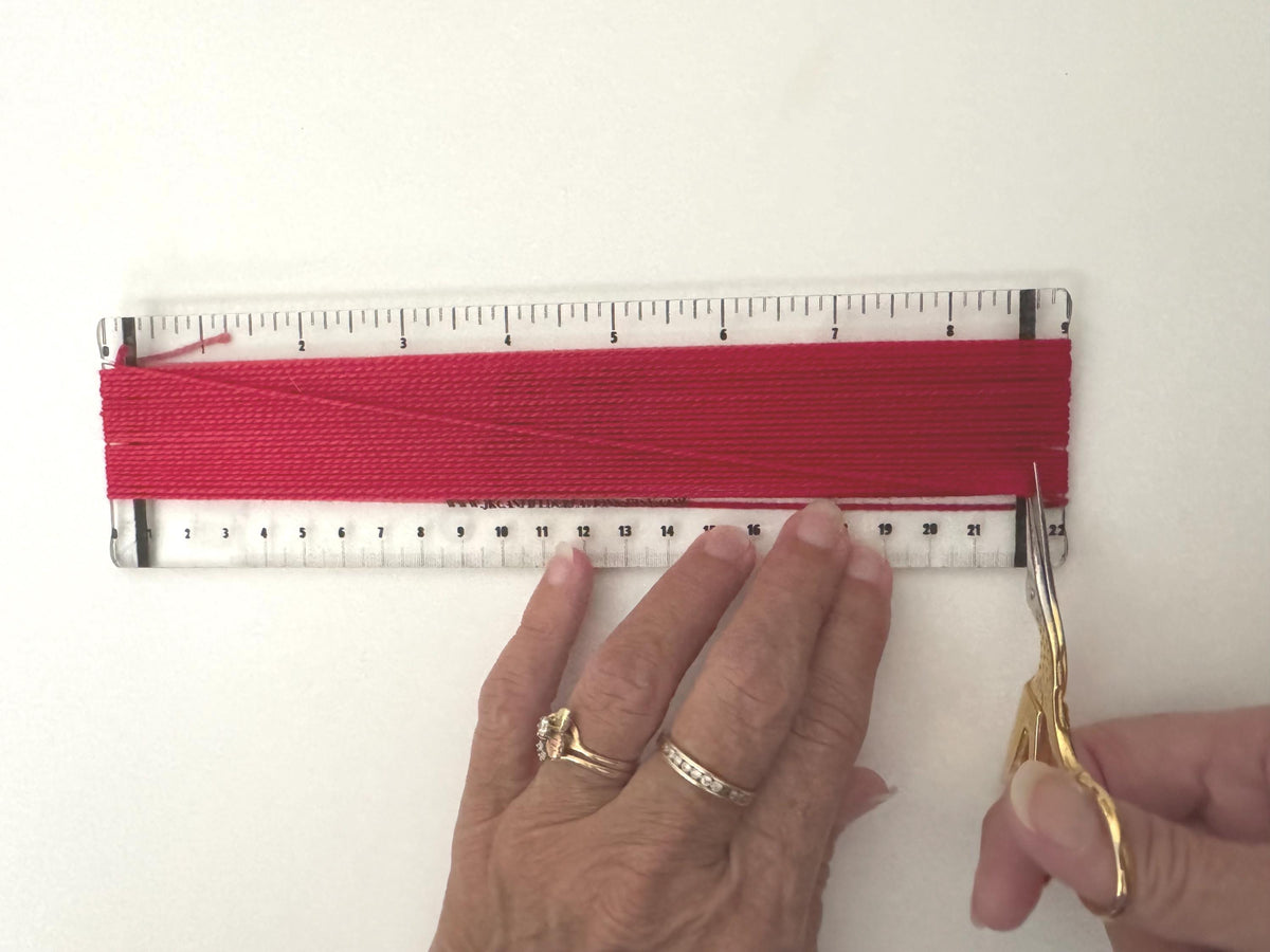 Floss Ruler, Floss Thread Measure and Cut, Tool for Needlework