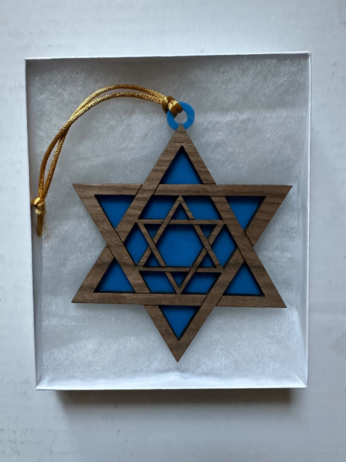Star of David Ornament - Hanukkah / Chanukah Ornament - Judaica Decoration