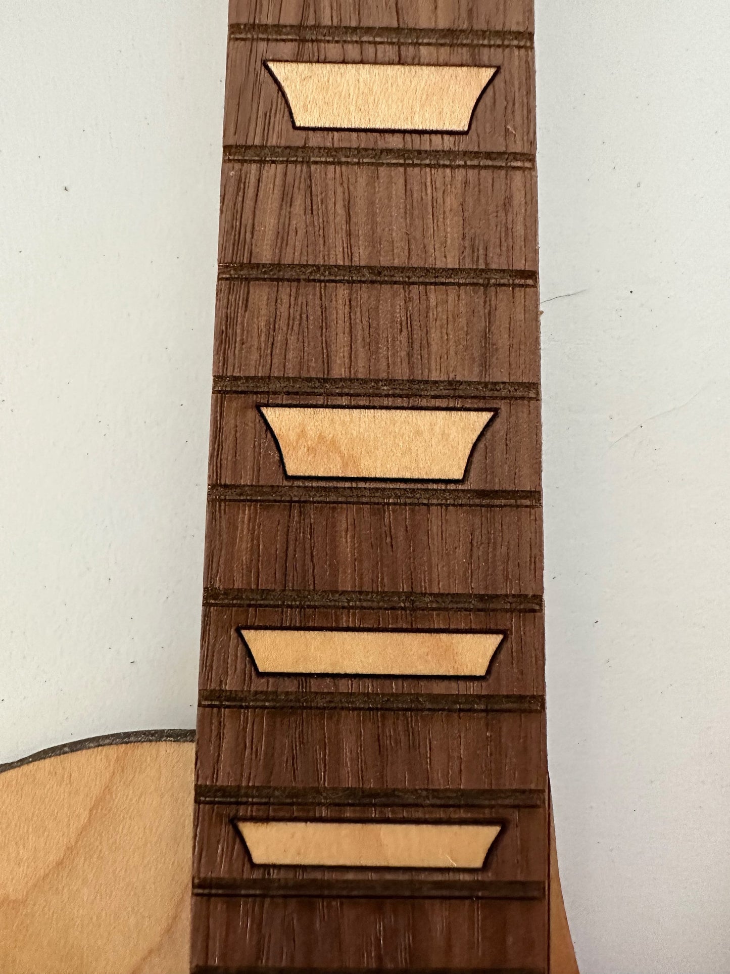 Electric Guitar Wall Art: Laser Cut LP Style, Wood Wall Art