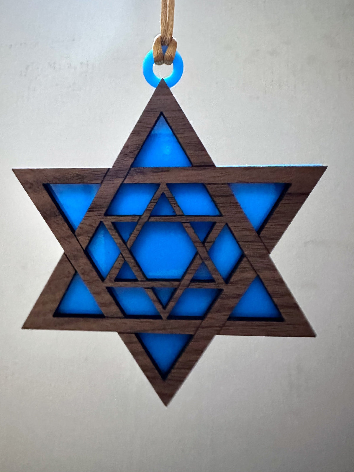 Star of David Ornament - Hanukkah / Chanukah Ornament - Judaica Decoration