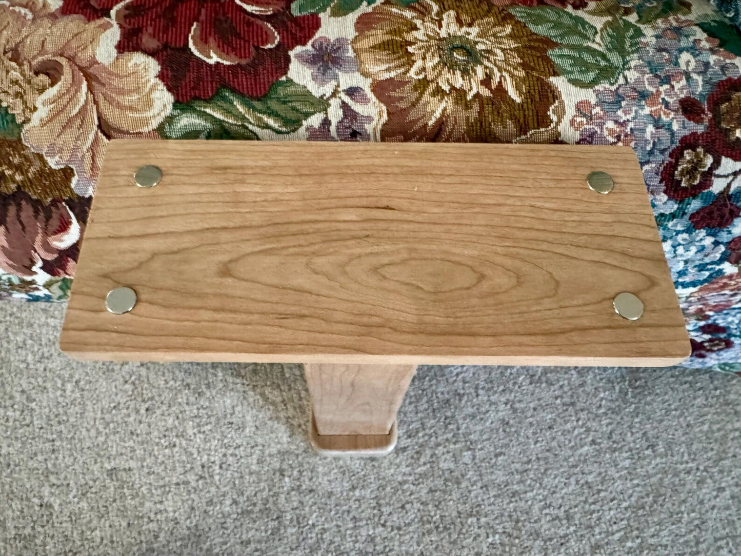 Handcrafted Wood Needlework Organizer